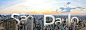 General 4724x1640 São Paulo cityscape albinos building Brazil typography digital art