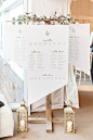 Top Table Flag Wedding Reception Decor | Red New Years Eve Winter Wedding at Iscoyd Park, Shropshire | White Stag Wedding Photography | Lovetwofilm