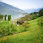 瑞士小镇的施皮茨，这个美感和幸福感都满满哒