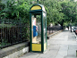 Old telephone booth - Budapest, Hungary