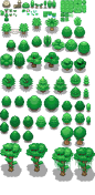 Tons of Tileset 1/10 - 轻丛林树