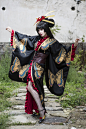 Ichihara Yuuko-xxxHolic-Butterfly's attractiveness by LadyRoseTea