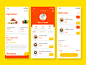 Food order & delivery ux ui app design