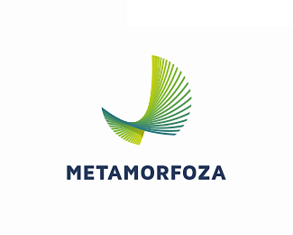 Metamorfoza标志  M字母 咨...