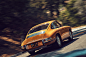 Bahama Yellow Porsche 911S : Porsche 911S duo for Triple Zero 000 Magazine.