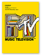 groovisions “MTV”系列招贴设计