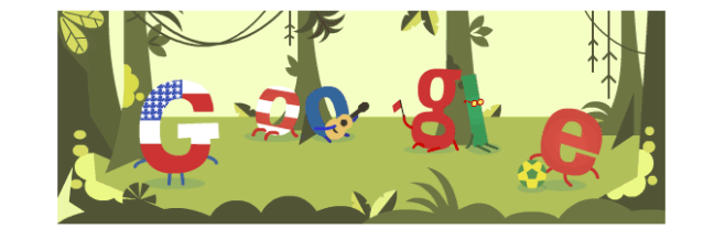 google doodle：2014 世...