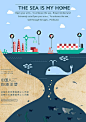 中国人的海洋梦活动宣传海报设计psd素材 - PSD素材 HTML素材网 #色彩#