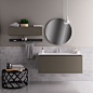 Bathroom rendering : bathroom interior rendering