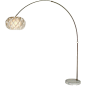 Honeycomb Arc Floor Lamp