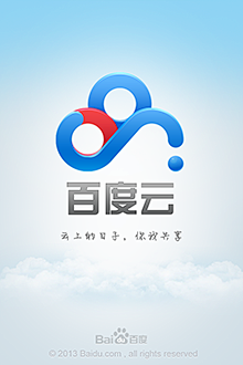 百度云启动页APP UI设计