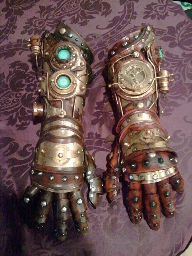 Steampunk gauntlet/g...