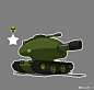 战神--3的Q版机械坦克 飞机