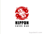 日本料理店标志欣赏 #Logo#
