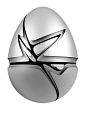 Easter egg by Zaha Hadid