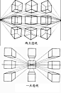 两点透视画法