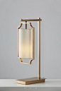 【Lightingest】Zen Chinese style table lamp【最灯饰】5月新品禅意新中式极简设计师样板房客厅卧室书房台灯