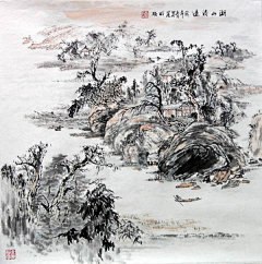 剪不断理还乱呀采集到插画-手绘