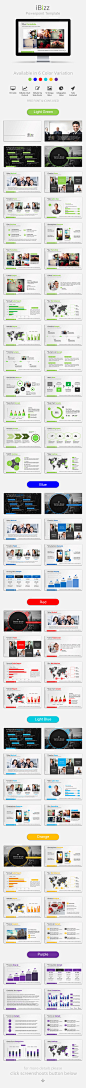 iBizz Powerpoint Template - Business PowerPoint Templates