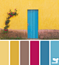 a door hues