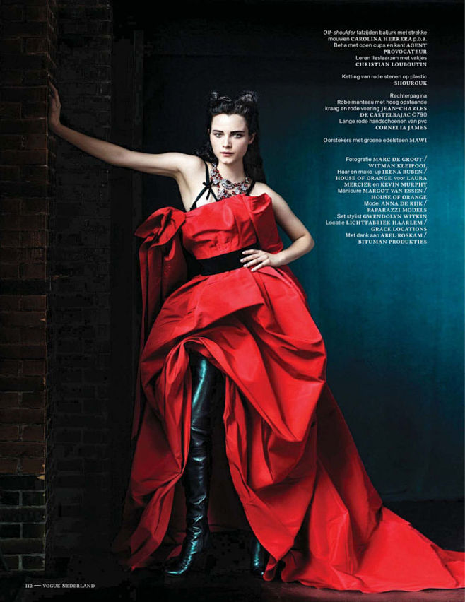 《Vogue》荷蘭版2012年11月刊 ...