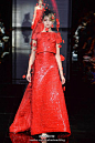 Armani Prive FW 2014 Haute Couture┃妖娆的东方红~~