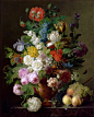 Jan Frans van Dael -- Vase of flowers