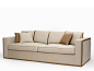 3 seater fabric sofa BOMBARDA by Larforma design Manuel Ferreira: 