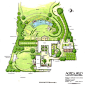 Masterplan of country garden design by Acres Wild
