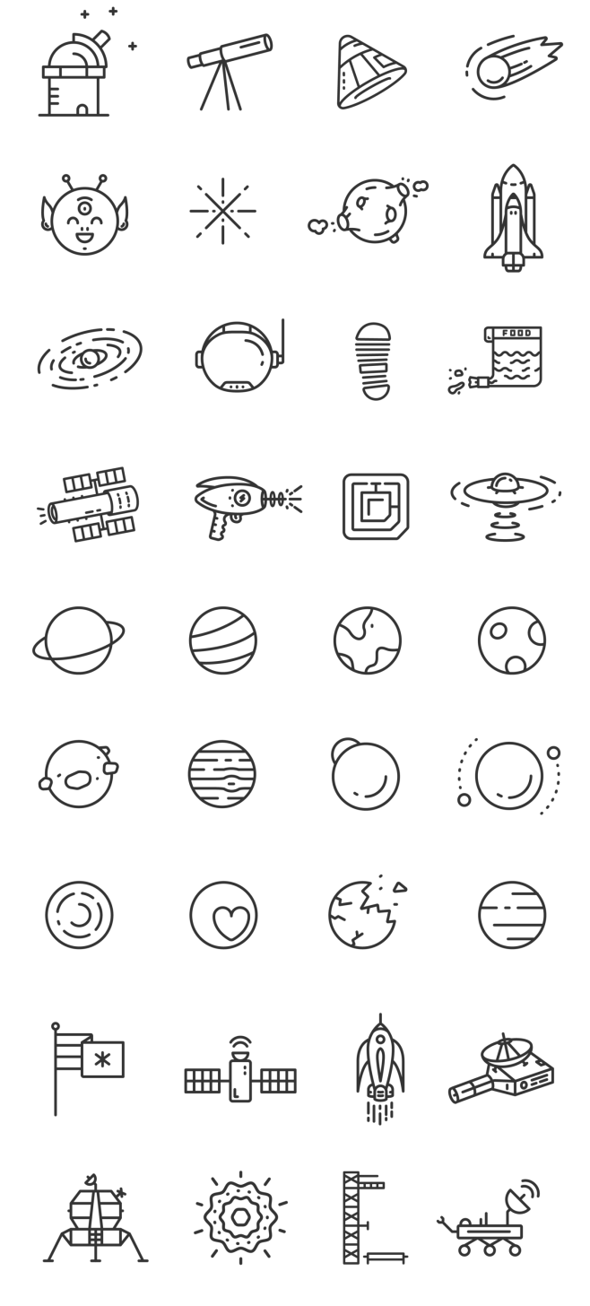 Space Icons