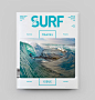 SURF杂志封面创意设计