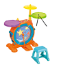 美国代购直邮 Winfun儿童益智音乐玩具套装 小摇滚乐队鼓组 正品