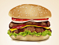 Download Free Hamburger PSD Icon