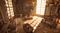 BLACKSAD - Environmental work [UE4] Scene , Nic Belliard : Hi!<br/>I'd like to present my graduation work!<br/>The goal of this project is to translate a Graphic Novel and its “Graphic” style in 3D based on its shading, geometry, compositions,