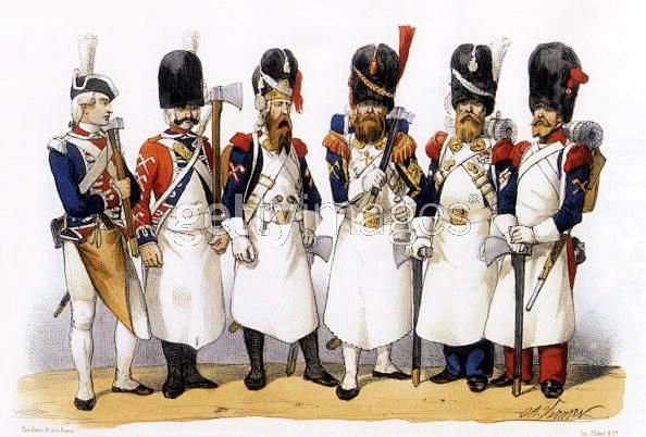 18世纪欧洲军装（多图）_罗马全面战争吧...