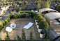 A penthouse terrace in Altringham, Cheshire by DIARMUID GAVIN Designs