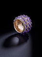 紫幻魅力 de GRISOGONO高级珠宝戒指