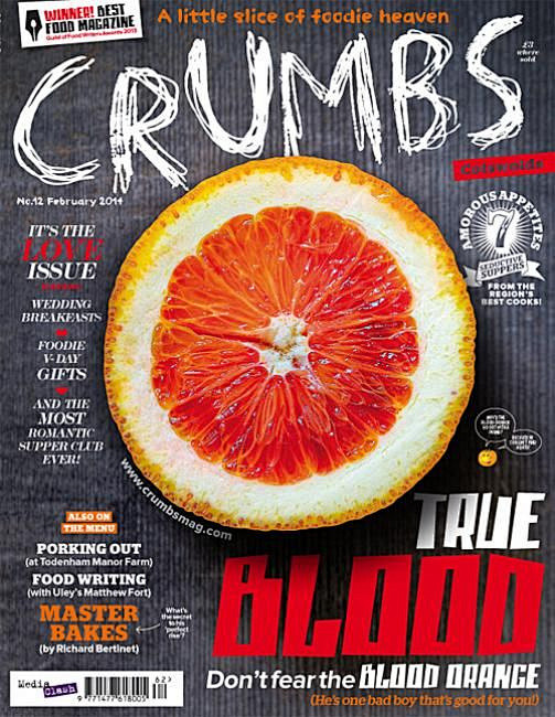 英國美食雜誌Crumbs誘人的封面設計。