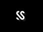 ss 英文LOGO字体
