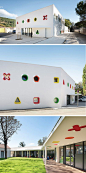 This Fun-Filled Childcare Center Is Like A Big Toy Box // France