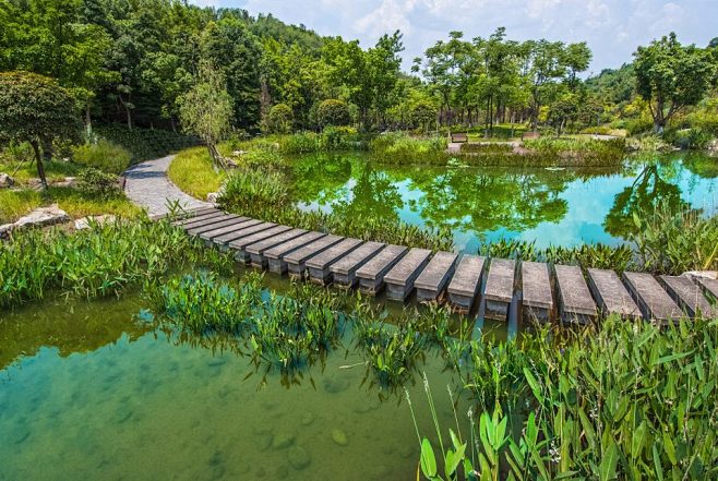 重庆园博园江南湿地公园 / 奥凡园林景观...