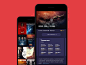 cinema app interaction ui animation