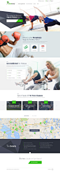 Yoga landing web page. Ui design concept for a fitness pass, by David Kovalev on dribbble.: 