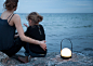 Norm Architects LED Carrie Light For MENU - Design Milk : A portable USB-rechargeable LED lantern designed for entertaining indoors and outdoors imbued with the Danish spirit of hygge.