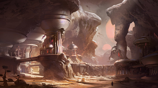 Halo 5 concept art, ...