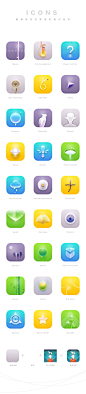 魔幻清爽手机桌面图标#APP图标#ICON