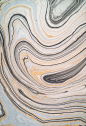 Black, Gold, and Silver Ink Thai Marbled Mulberry Paper (25" × 37" piece of paper $5.69)