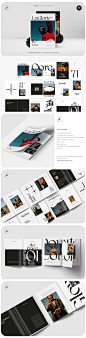 52款国外高端高质量产品时尚摄影极简画册模版IDNN格式设计素材