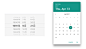 Date Picker
如果Date Picker呈现形式是日历，也可以称之为Calendar Date Picker（日历选择器）。Date Range Picker（日期范围选择器）是用来选择某个日期范围，常用于旅行、住宿等时间周期相关事项。