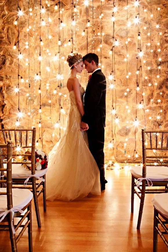 用创意小吊灯打造一个星光璀璨的婚礼现场
...